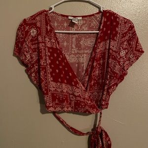 Forever 21 wrap top